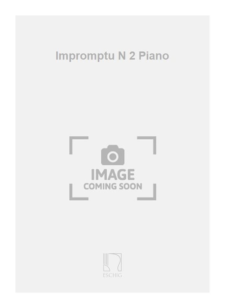Impromptu N 2 Piano
